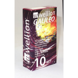Wellion Galileo Ketone Blutzuckerteststreifen, 10 Stück