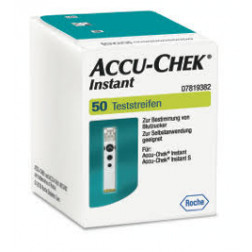 Accu-Chek Instant Blutzuckerteststreifen, 50 Stück